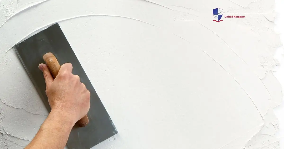 plastering